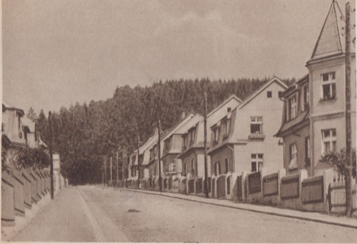 Mezibořská ul. 1950 Litvínov