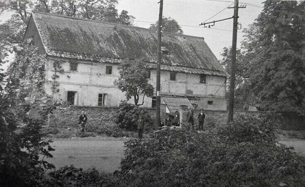 Iidová stavba tramvajová trat D.Litvínov cca 50léta