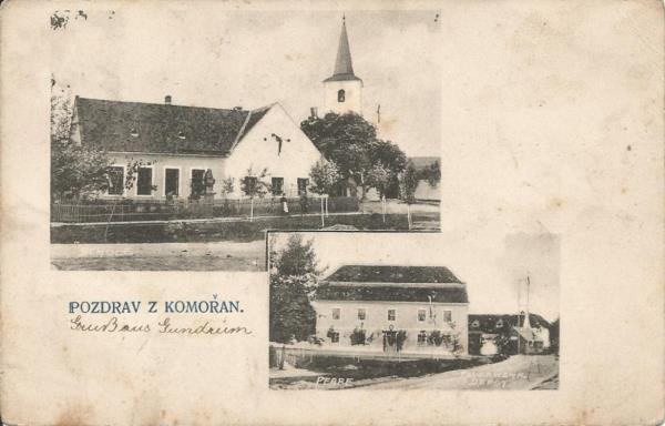 Komořany 1905