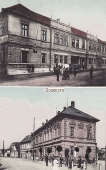 Komořany pohlednice