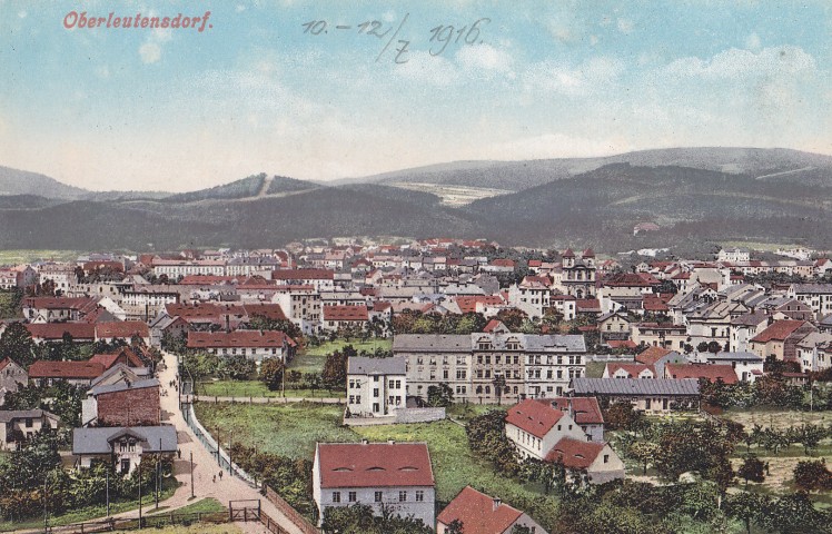 (32)Litvínov pohled od nádraží r. 1912