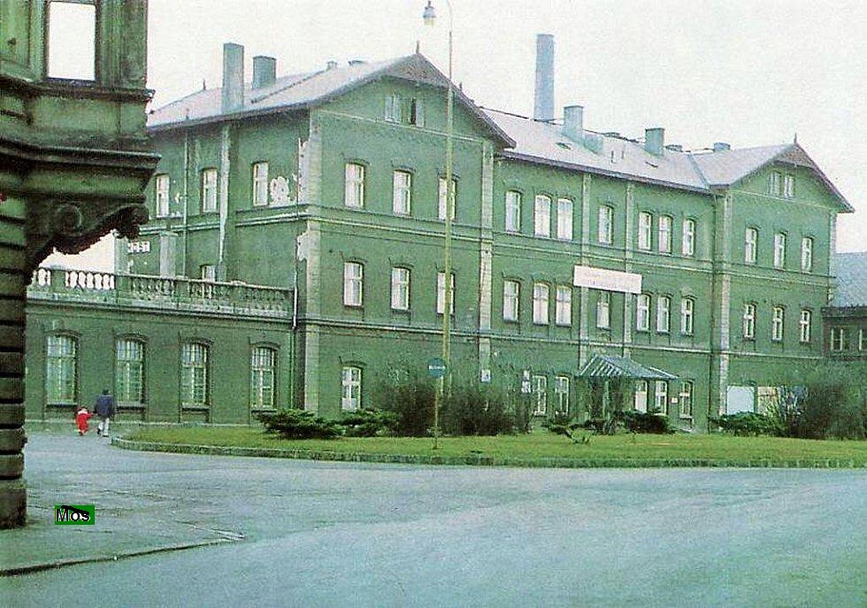 Mostecké staré nádraží r.1970